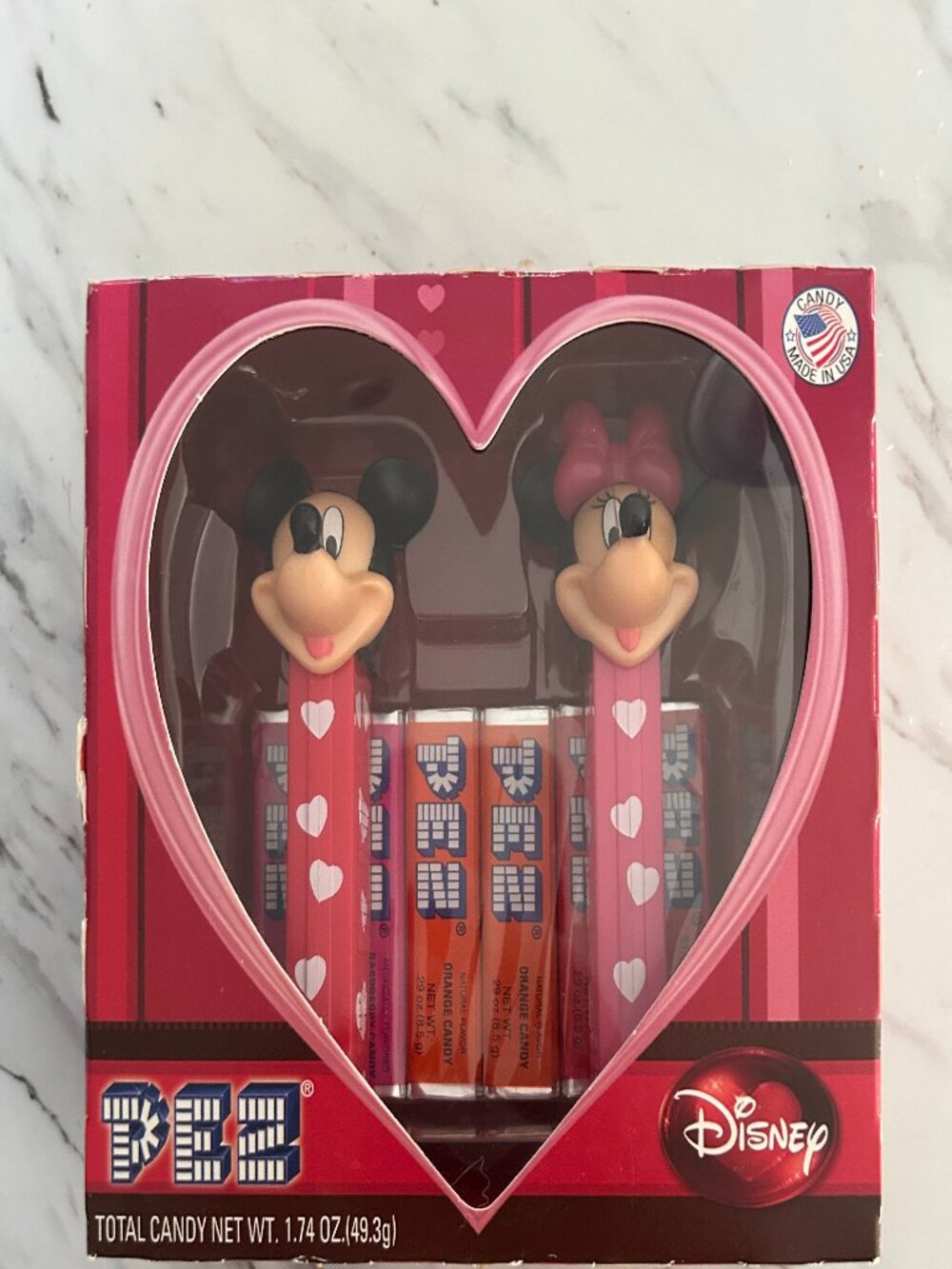 Collectible Mickey and Minnie Pez Dispensers